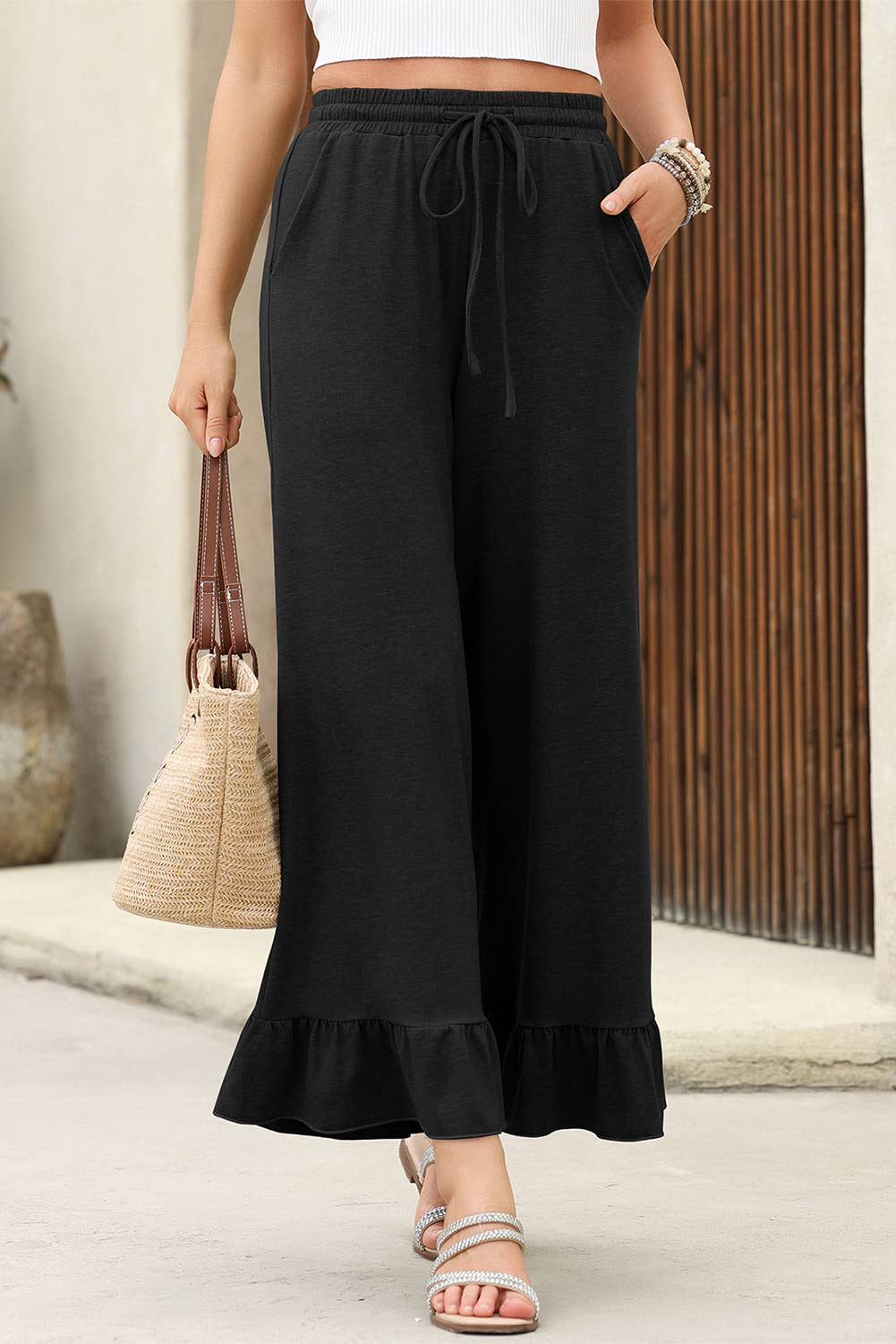 Bernie Ruffled Pant