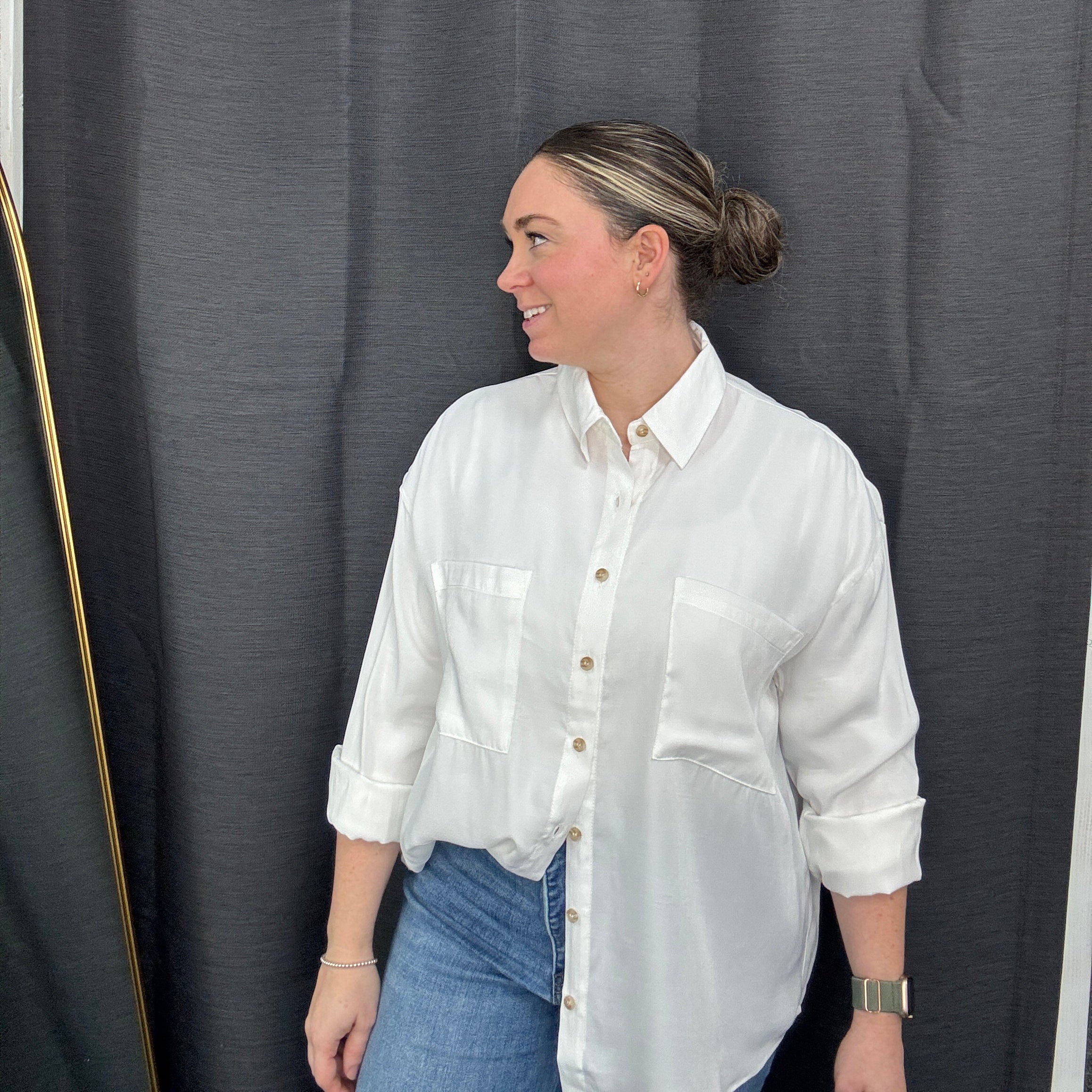 Betsy Button Down