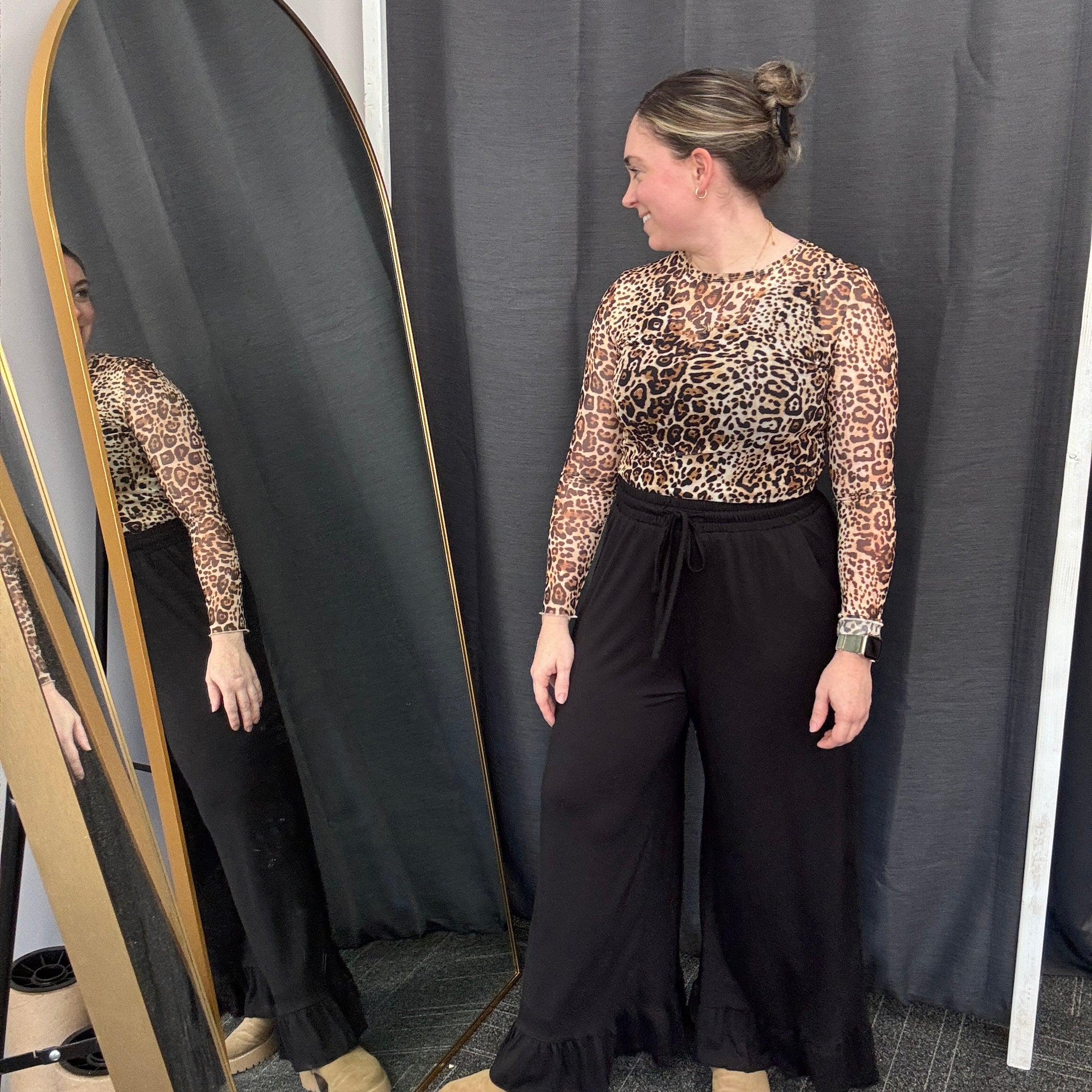 Bernie Ruffled Pant