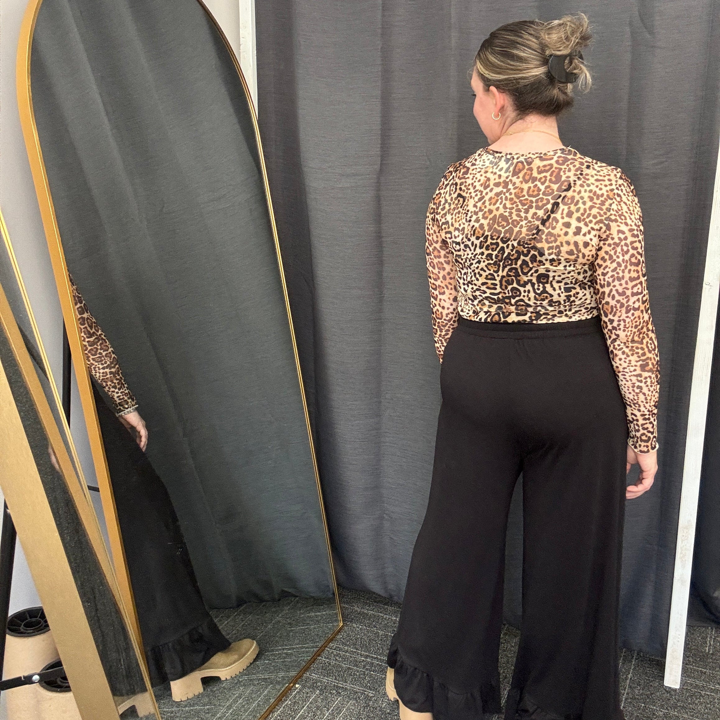 Bernie Ruffled Pant