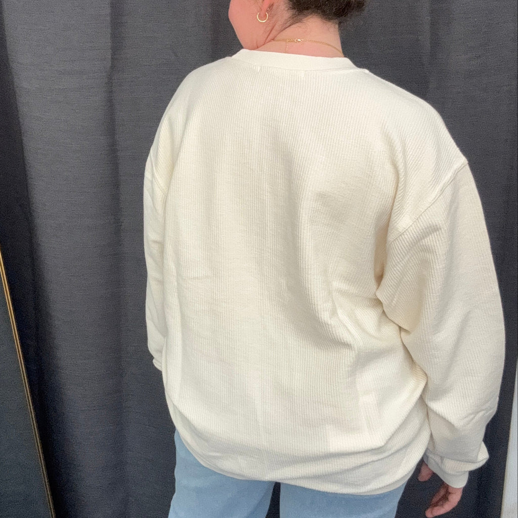 Essential Lux Corded Crew