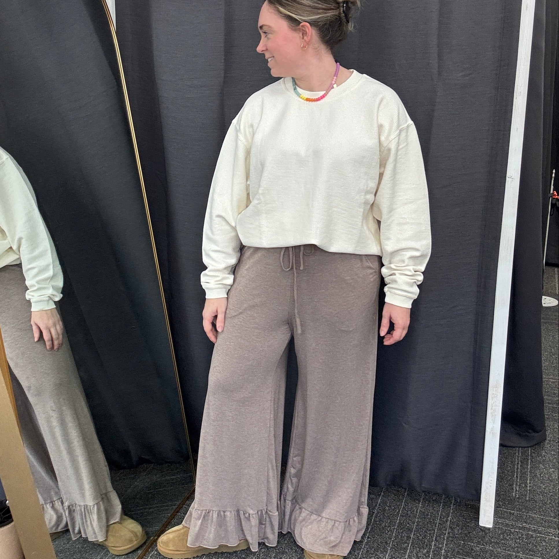 Bernie Ruffled Pant