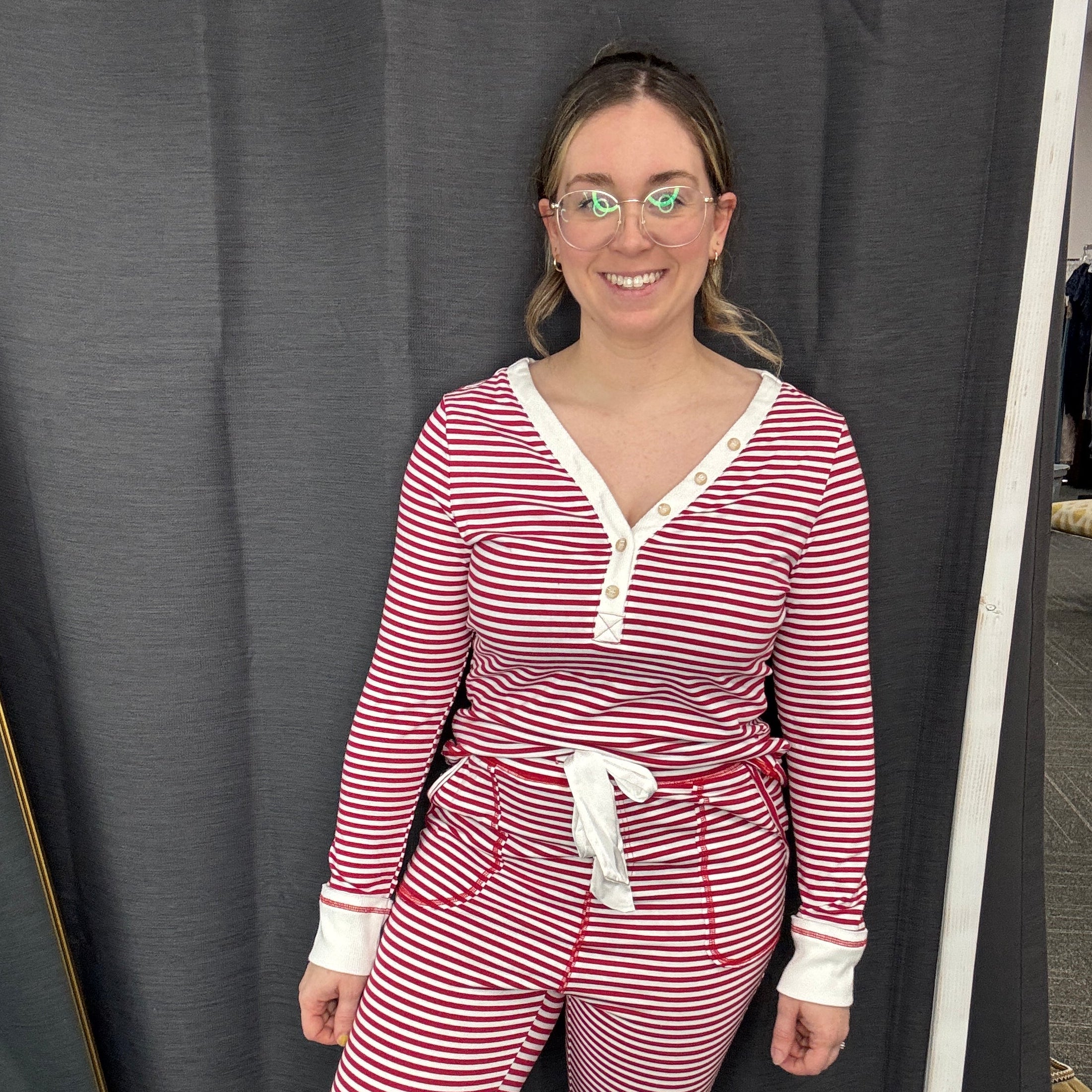 Striped Lounge Set